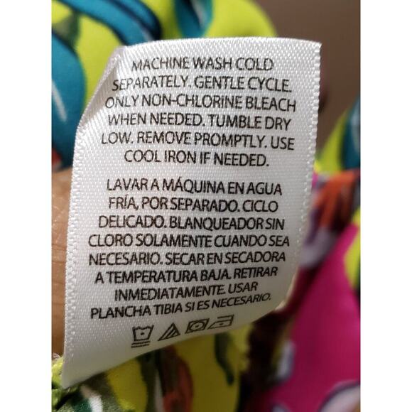 Women's Multicolor Floral Polyester Long Sleeve Casual Open Front Blazer Large - Picture 10 of 13